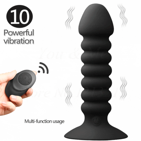 Remote Control Anal Buttplug Vibrator - Lusty Time