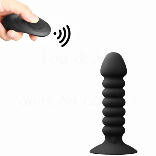 Remote Control Anal Buttplug Vibrator - Lusty Time