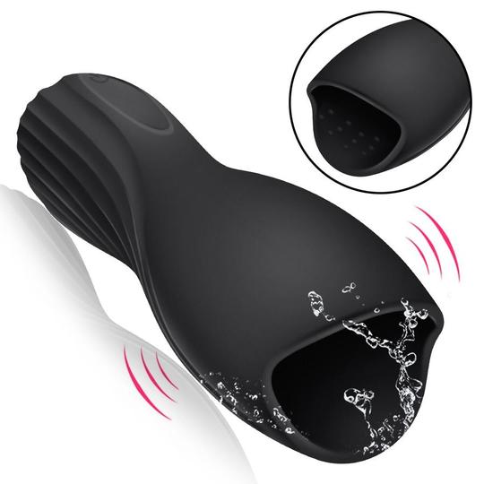 Male Masturbator Vibrator - Oral Sex - Lusty Time