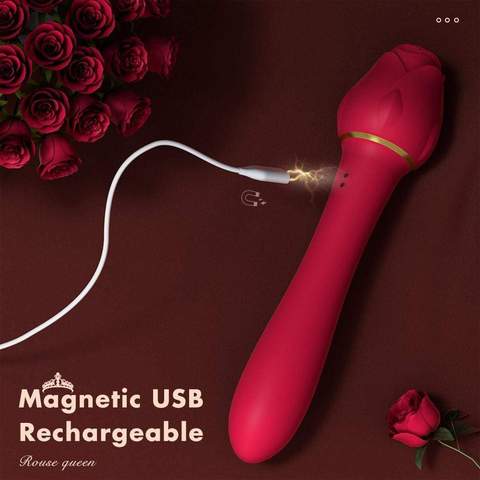 Rose Queen Clitoral Sucking & G Spot Vibrator Rose Queen Clitoral Sucking & G Spot Vibrator
