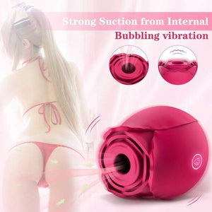 ROSE Vibrator Rose Toy Clit Sucker - Lusty Time