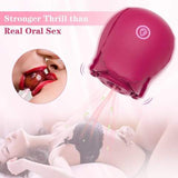 ROSE Vibrator Rose Toy Clit Sucker - Lusty Time