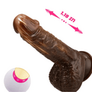 JOI 9 Vibrating 3 Telescoping Swing Realistic Dildo Vibrator 8.86 INCH - Lusty Time